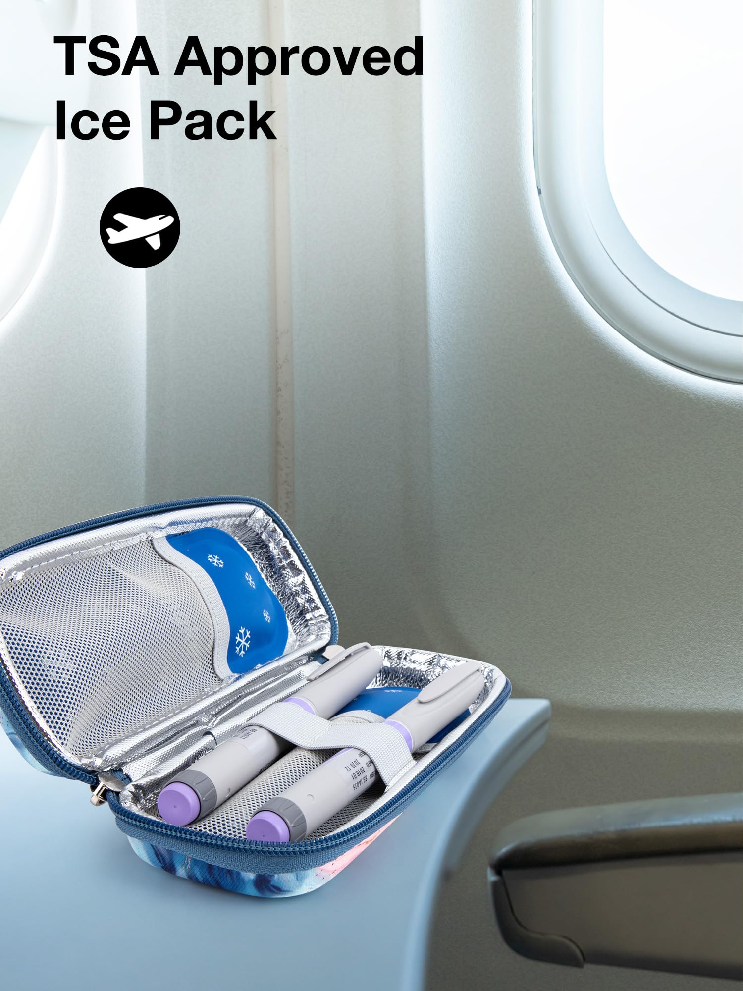 LengKe ice packs maintain cooling for insulin items over several hours.