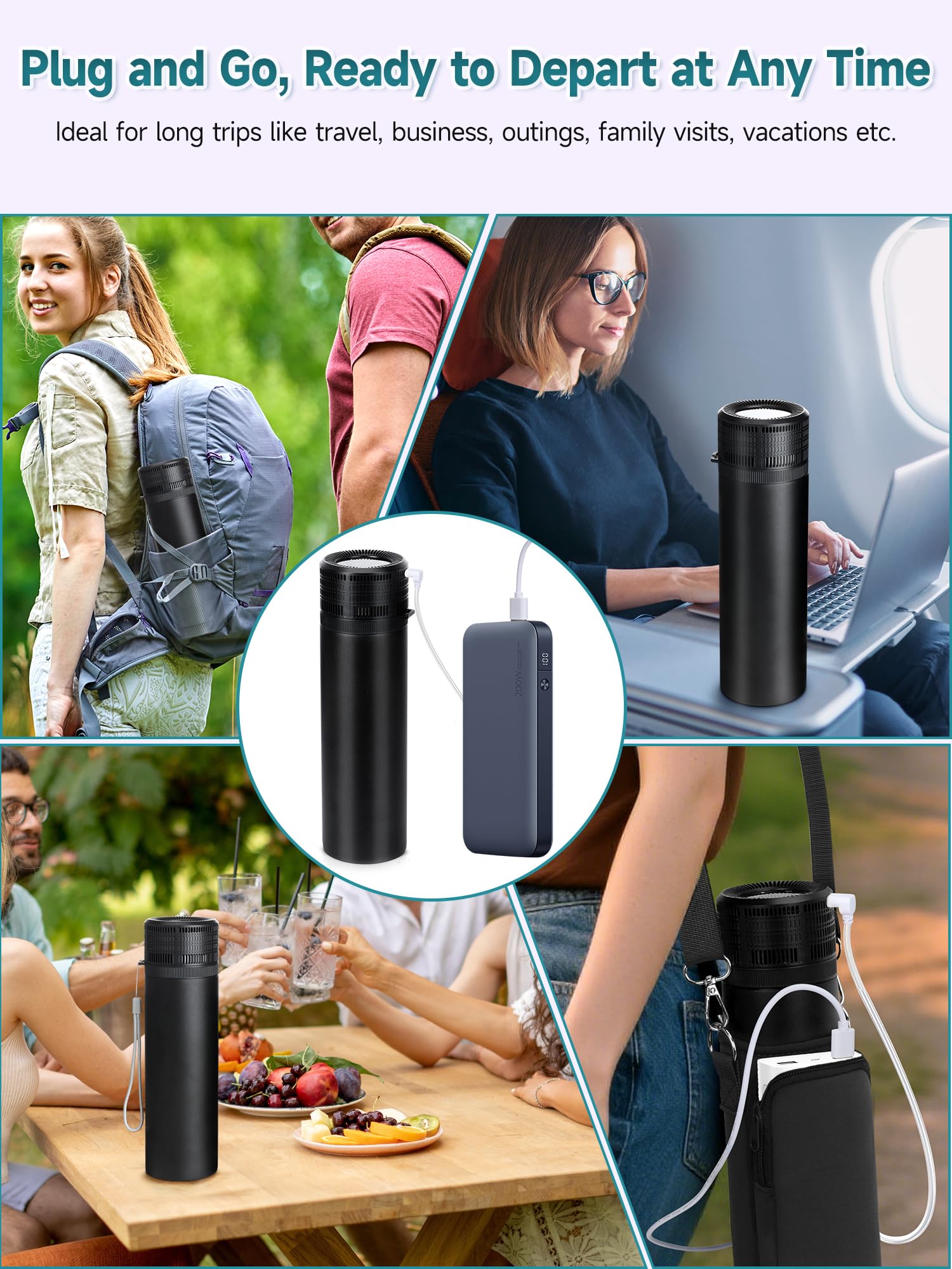 LengKe insulin travel case stainless steel body offers durable protection.