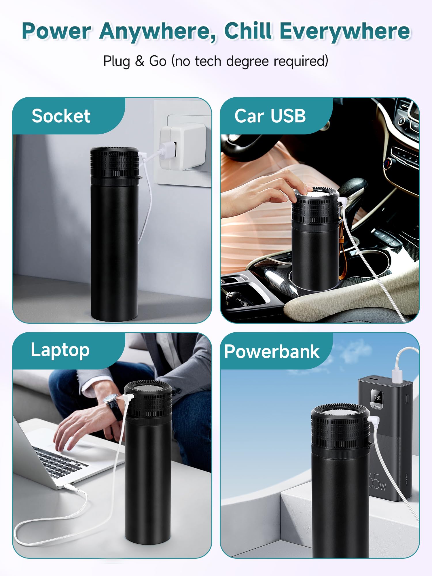 LengKe insulin travel case compact size fits in one hand for travel.