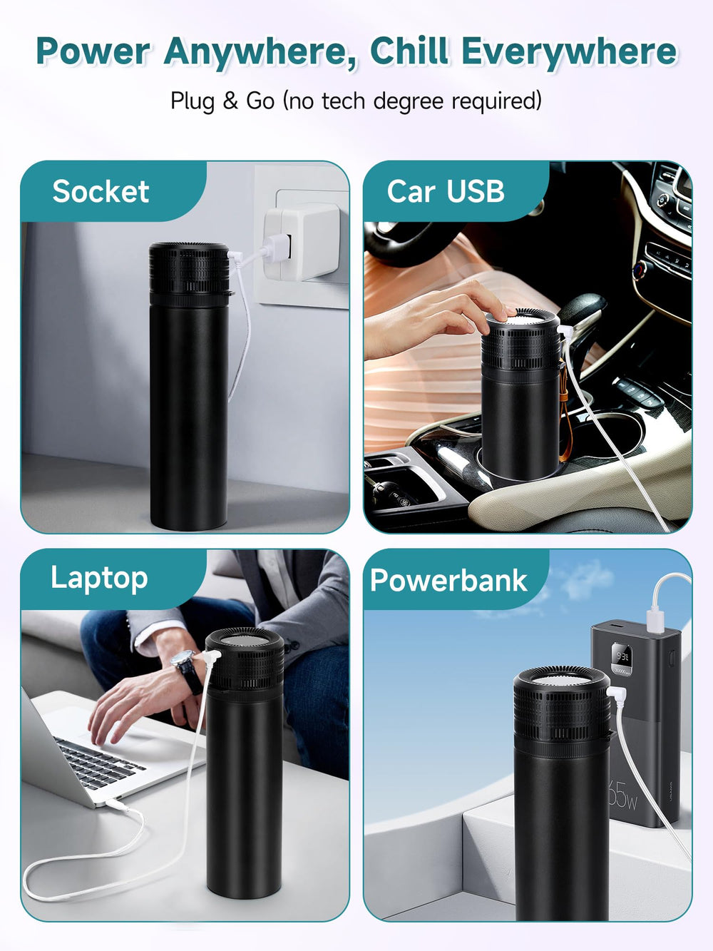 LengKe insulin travel case compact size fits in one hand for travel.