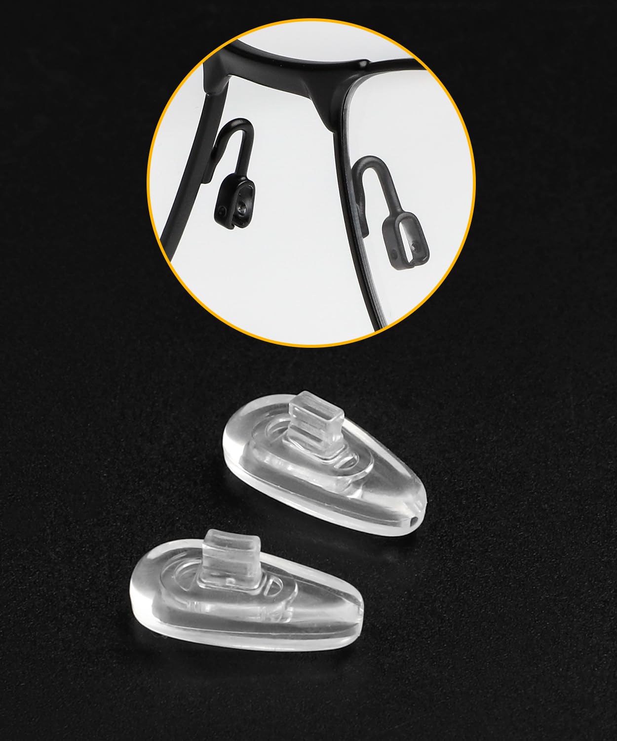 LenzProse nose pads for Oakley Sway Bar improve grip and slip resistance.
