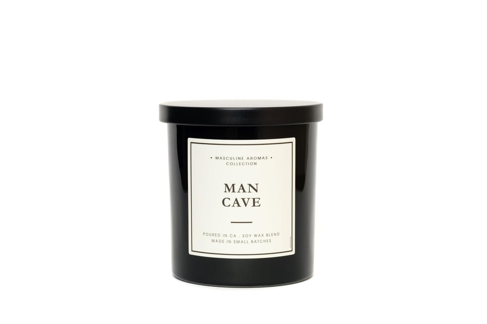 LEOBEN COMPANY 9oz candle label close-up for home scent enhancement