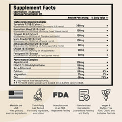 Leotri T-Booster capsules close-up highlighting powerful herbal blend for daily energy
