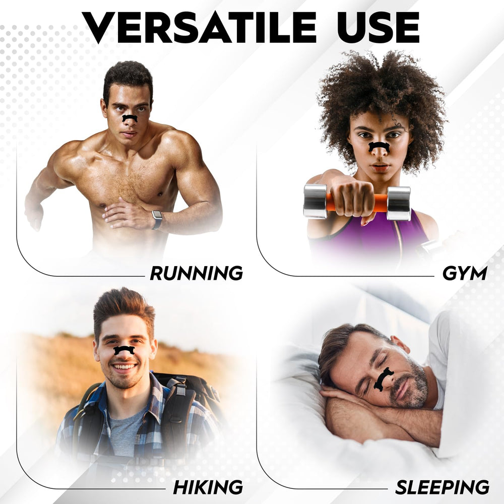 Lepac Performance Nose Strips oil-proof adhesive sticks on oily skin during workouts.