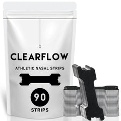 Lepac Performance Nose Strips wide body on nose improve airflow for better sleep.