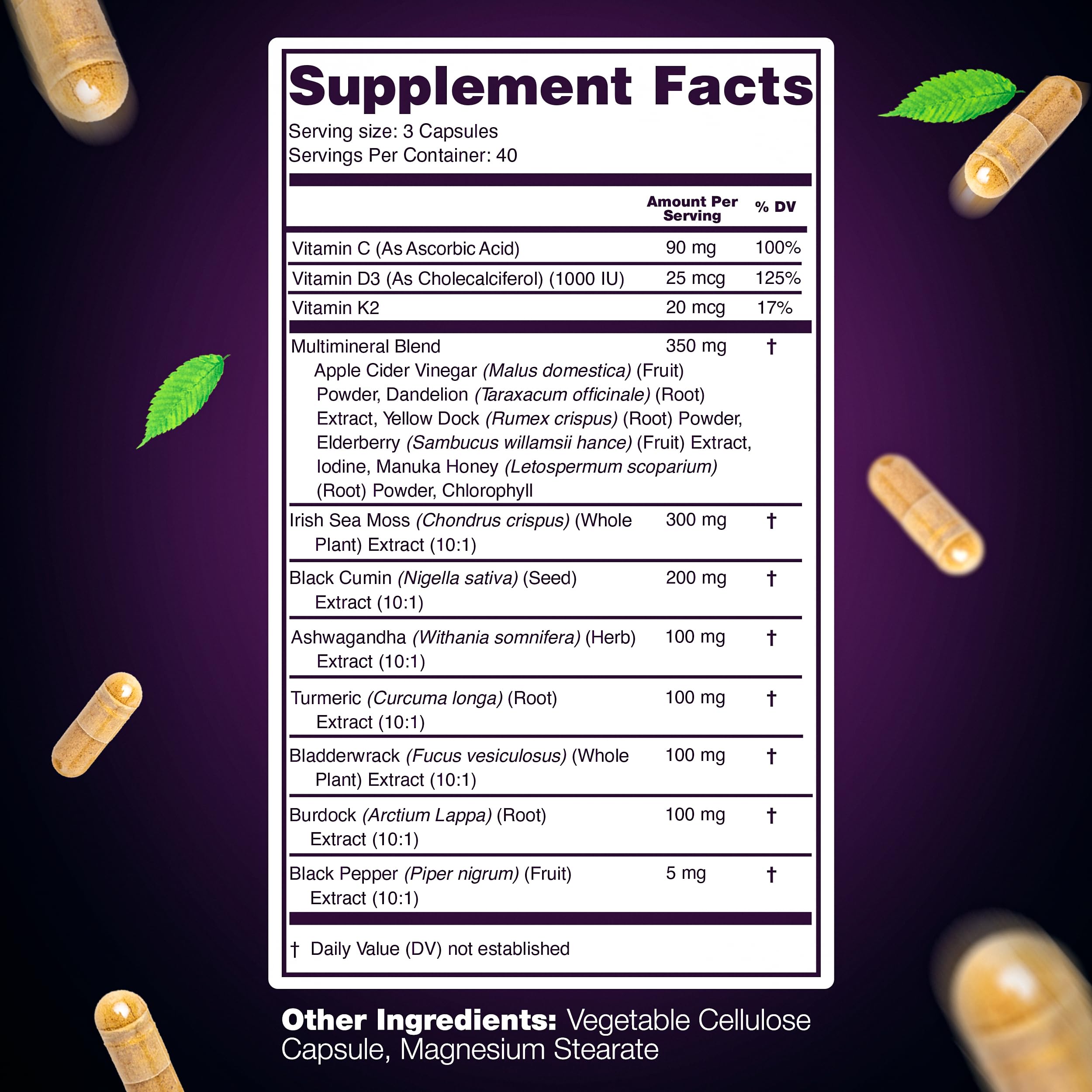 LetaGreen packaging with foil pouch emphasizes convenient clean-label supplement.