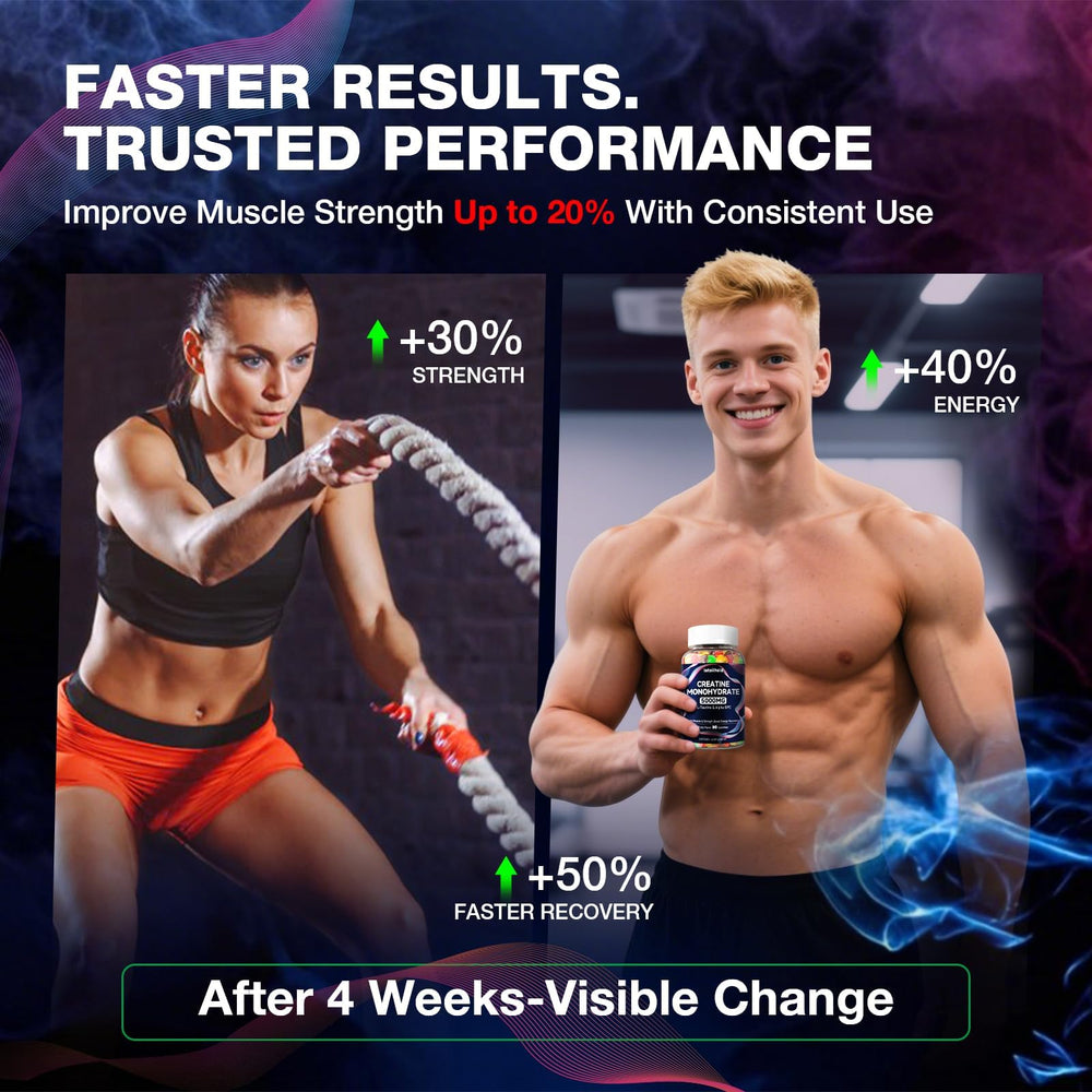 Letollhold Creatine Gummies GMP-certified facility seal.