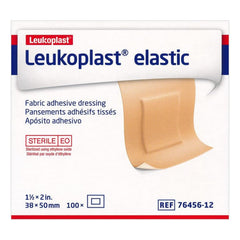Leukoplast Coverlet latex-free patch bandage 1.5x2 inches delivers durable protection for minor wounds.