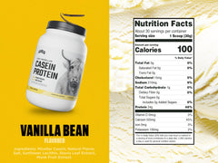 Levels Micellar Casein pouring demonstrates slow-digesting protein mix.