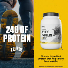 Levels Whey Ingredients Non-GMO Sunflower Lecithin for easy mixing