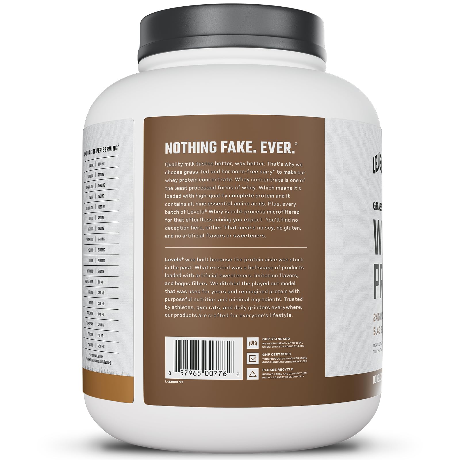 Levels Whey processing line highlights careful production