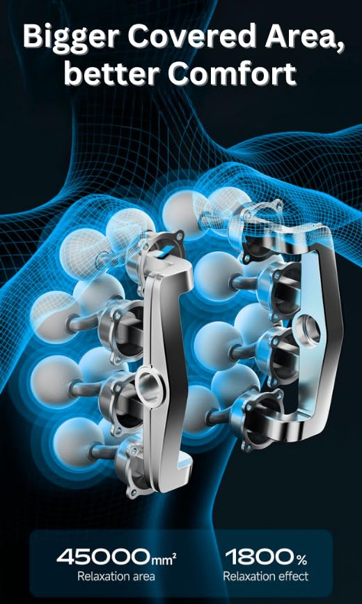 LEVILO quiet percussion massager for use at home, gym, or office.