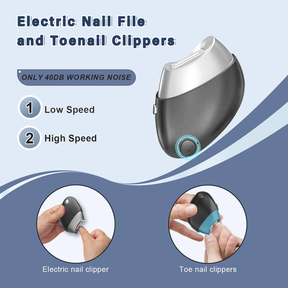 LE.VOLIFE nail scraps storage compartment keeps surfaces clean