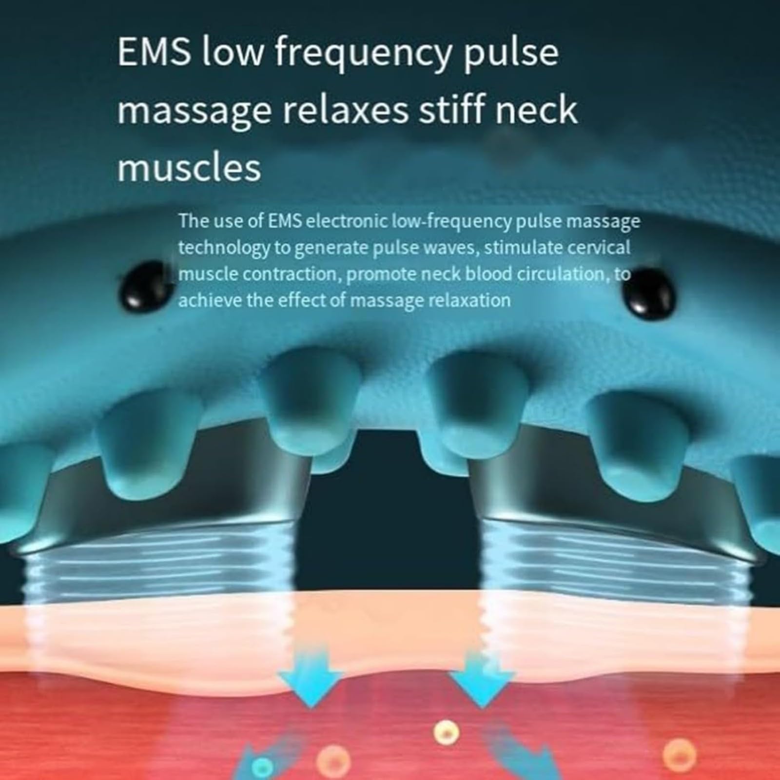 lewitools massager in home setting targeting neck and back areas for daily relief