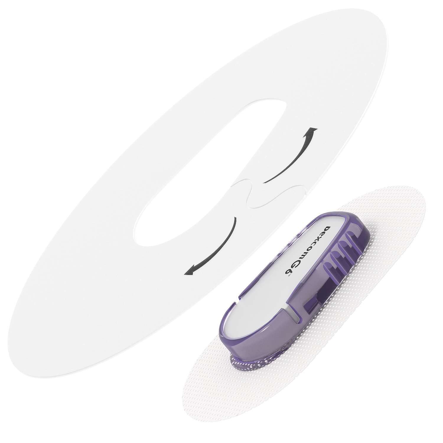 Lexcam Dexcom G6 patch protects during swim and sauna use.