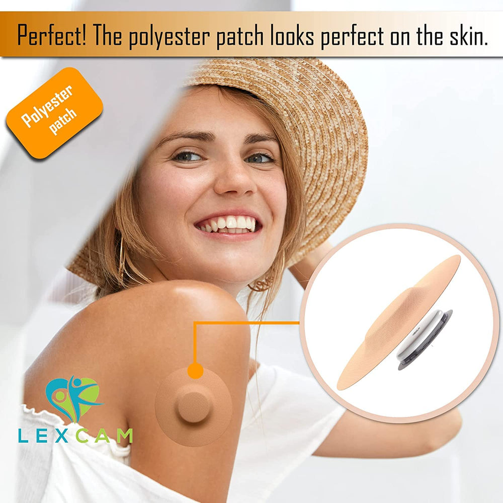 Lexcam Dexcom Stelo easy-apply patch with quick attachment