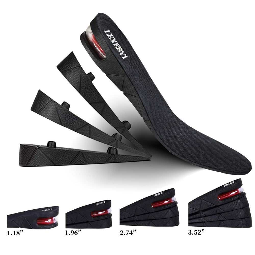 LEXEBY1 soft insole cushion reduces hard sole feel with shock absorption.