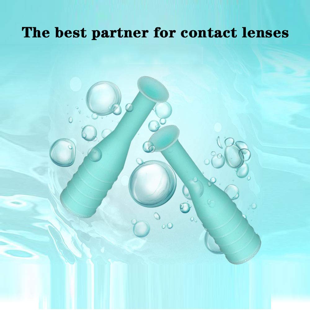 LeyJin insertion tool for hard lenses with green plunger for precise placement.
