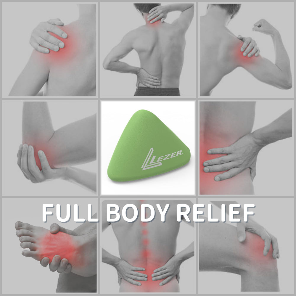 LEZER Trigger Massage Point compact tool for daily self-care routines.