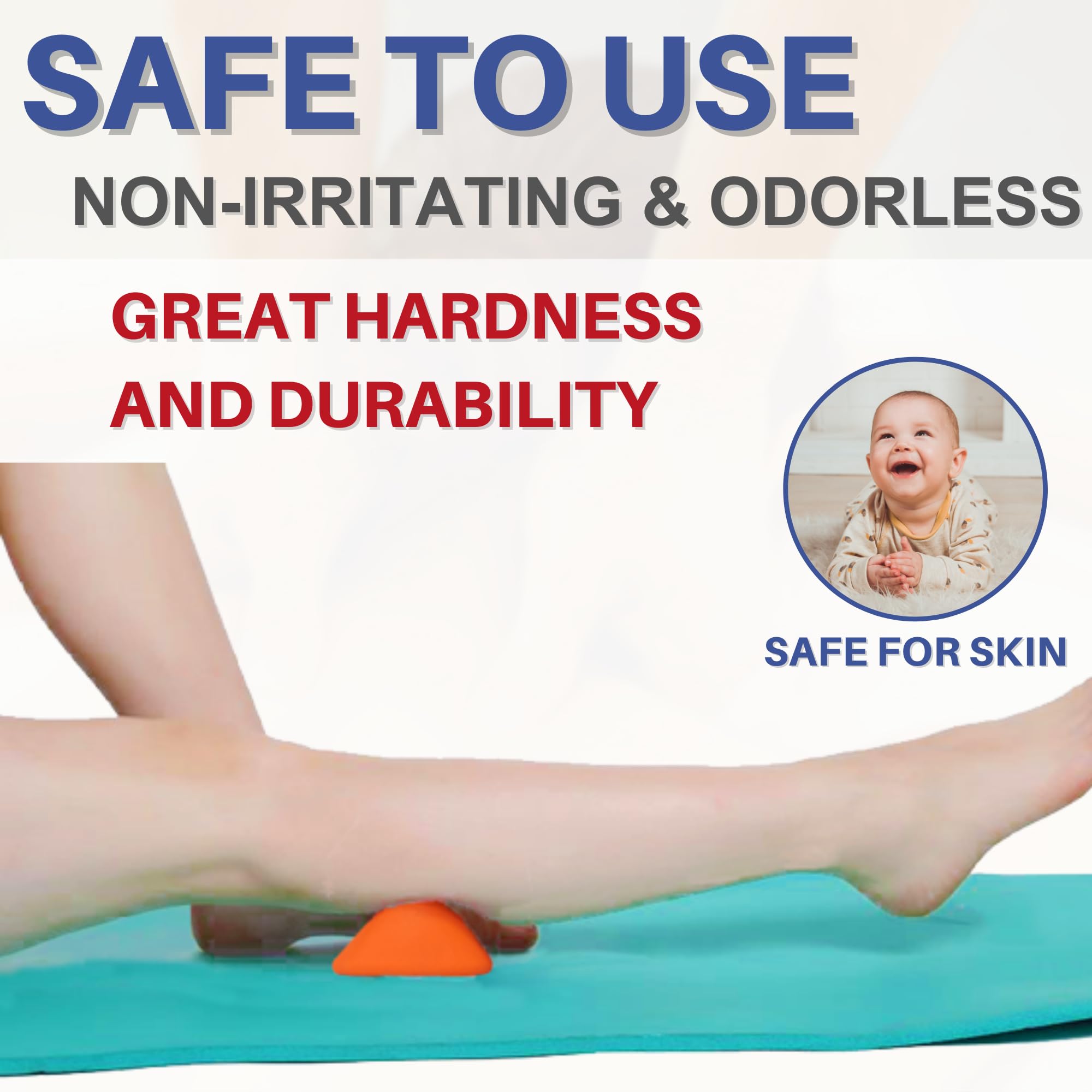 LEZER Trigger Massage Point orange, foot and leg massage for full-body comfort