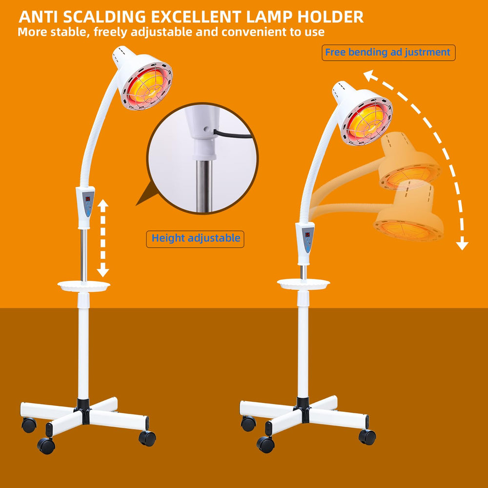 LHCYLDQ assembled setup showing height reach and stability