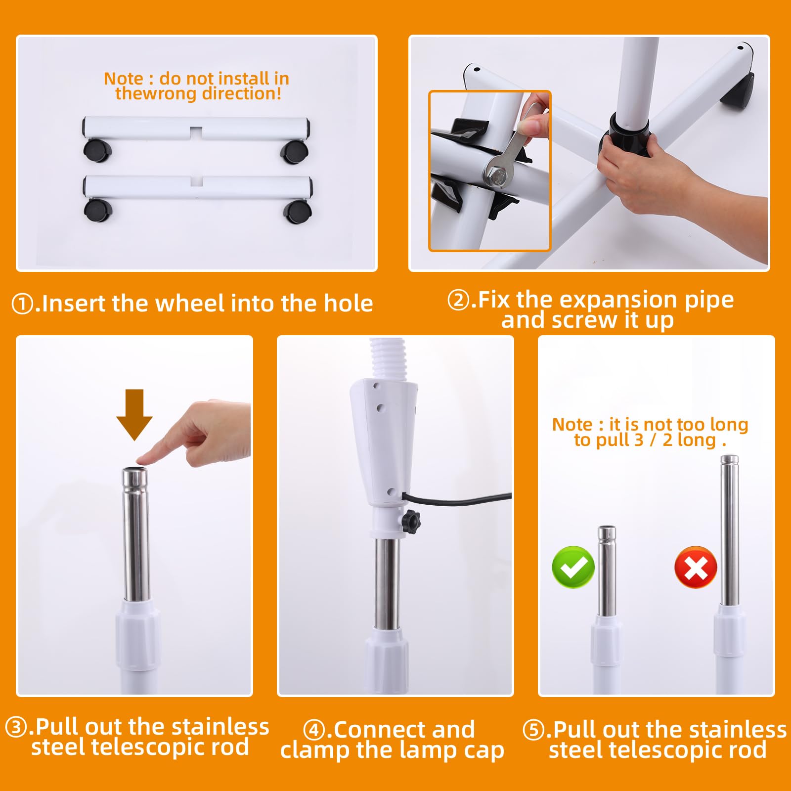 LHCYLDQ durable infrared lamp design with cord management
