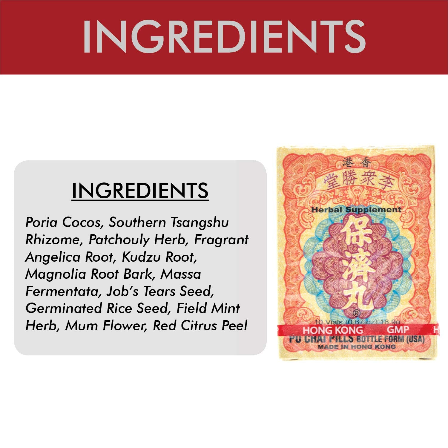 Label detail showing brand heritage and Hong Kong roots.