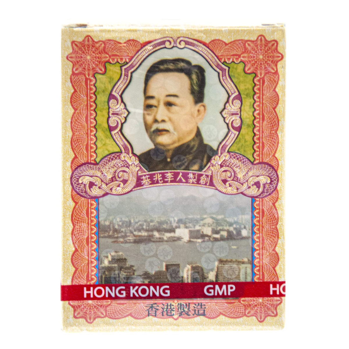Li Chung Shing Tong Po Chai Pills outer box showing traditional herbal formula for daily wellness.