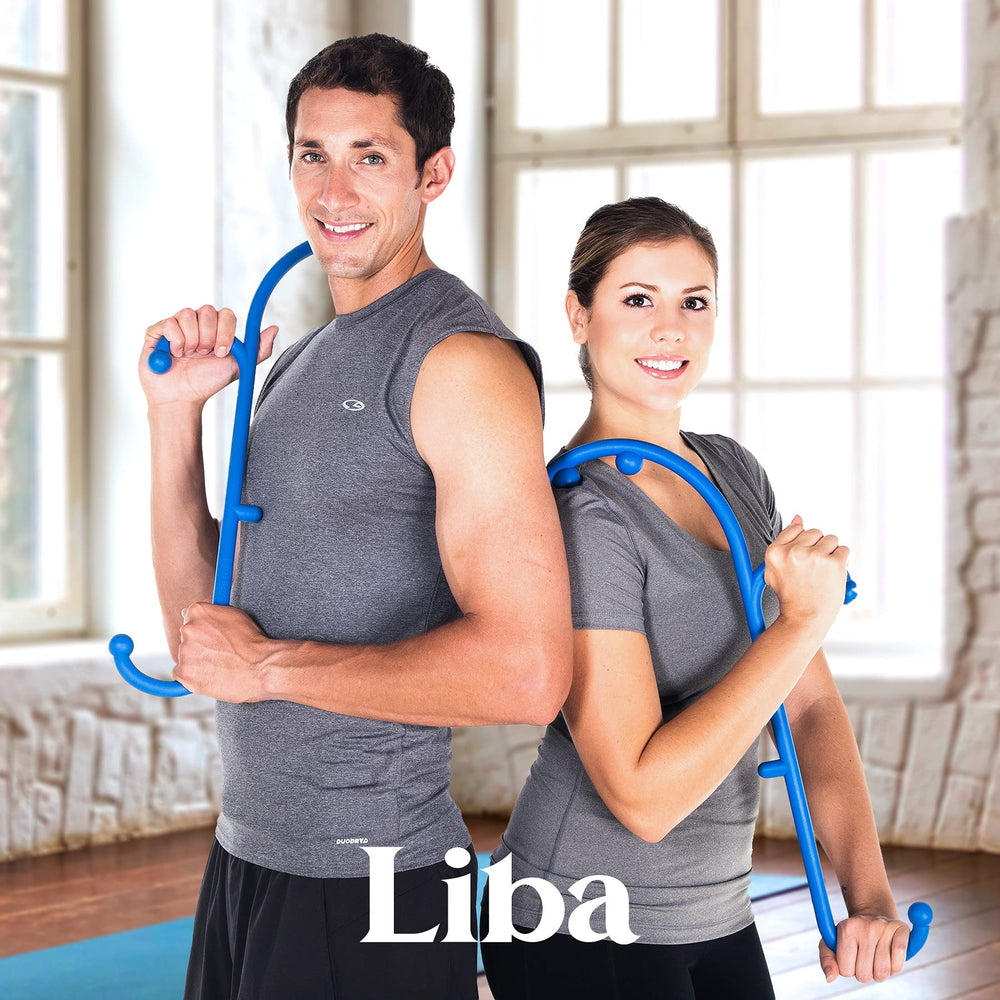 LiBa portable back massager ideal for office fatigue relief.