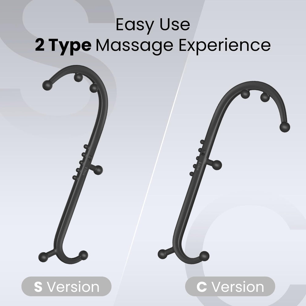 LiBa Trigger Point Massage Tool uses massage cane segments for customizable therapy.