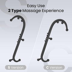 LiBa Trigger Point Massage Tool uses massage cane segments for customizable therapy.