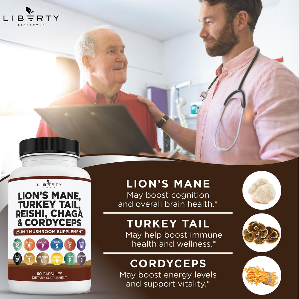 Liberty Lifestyle bottle-front-packaging, clean branding and easy-to-read label for quick shopping.
