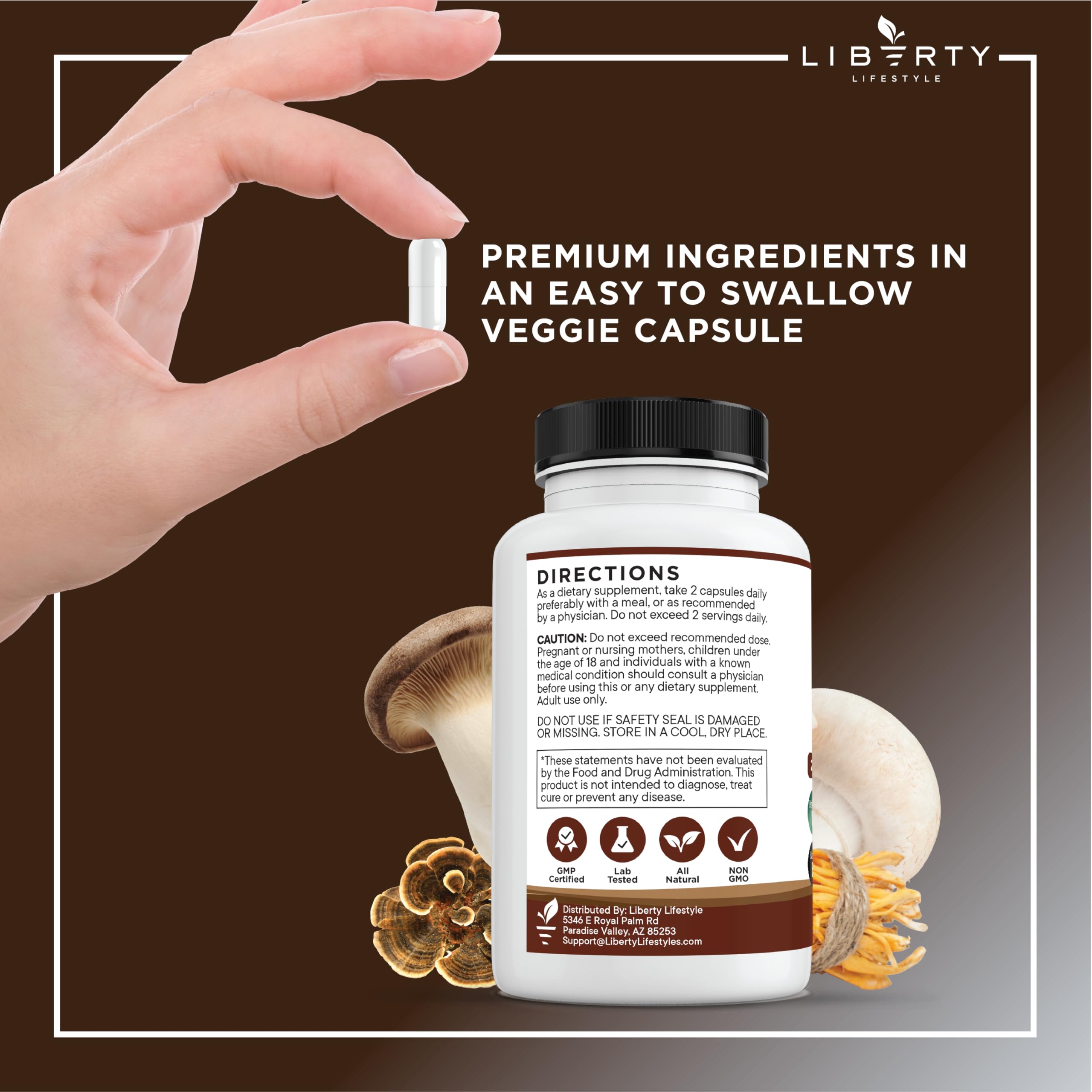 Liberty Lifestyle Marshmallow Root label hints at a smooth, soothing flavor