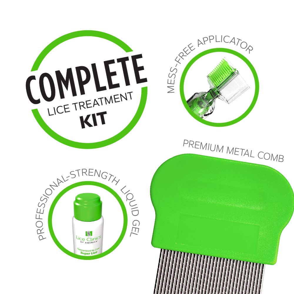 Lice Clinics of America no-mess applicator for easy treatment application.