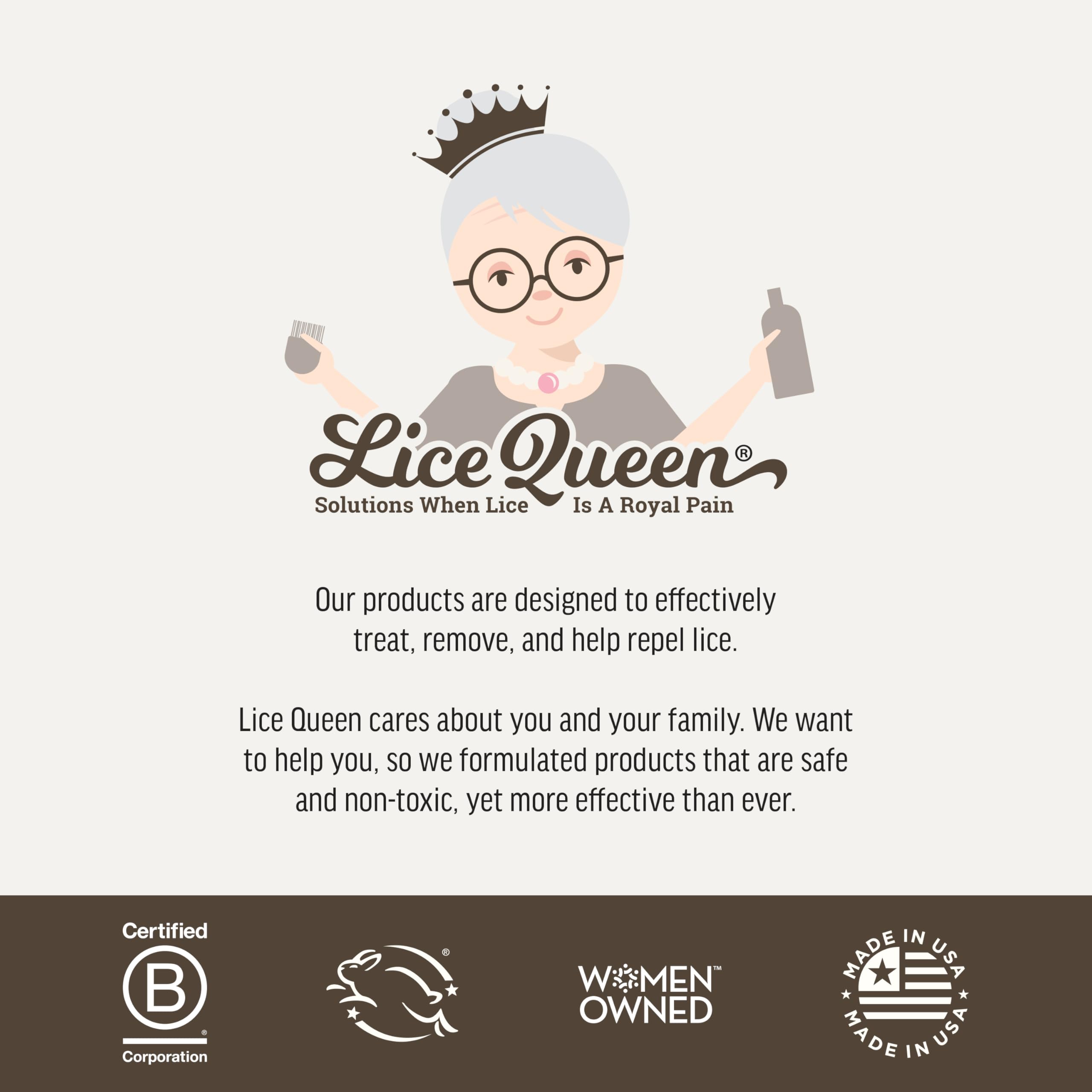 Lice Queen organic aroma with peppermint lemon and rosemary for a refreshing experience.