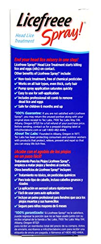 Licefreee kid-friendly packaging emphasizes safe use for children.