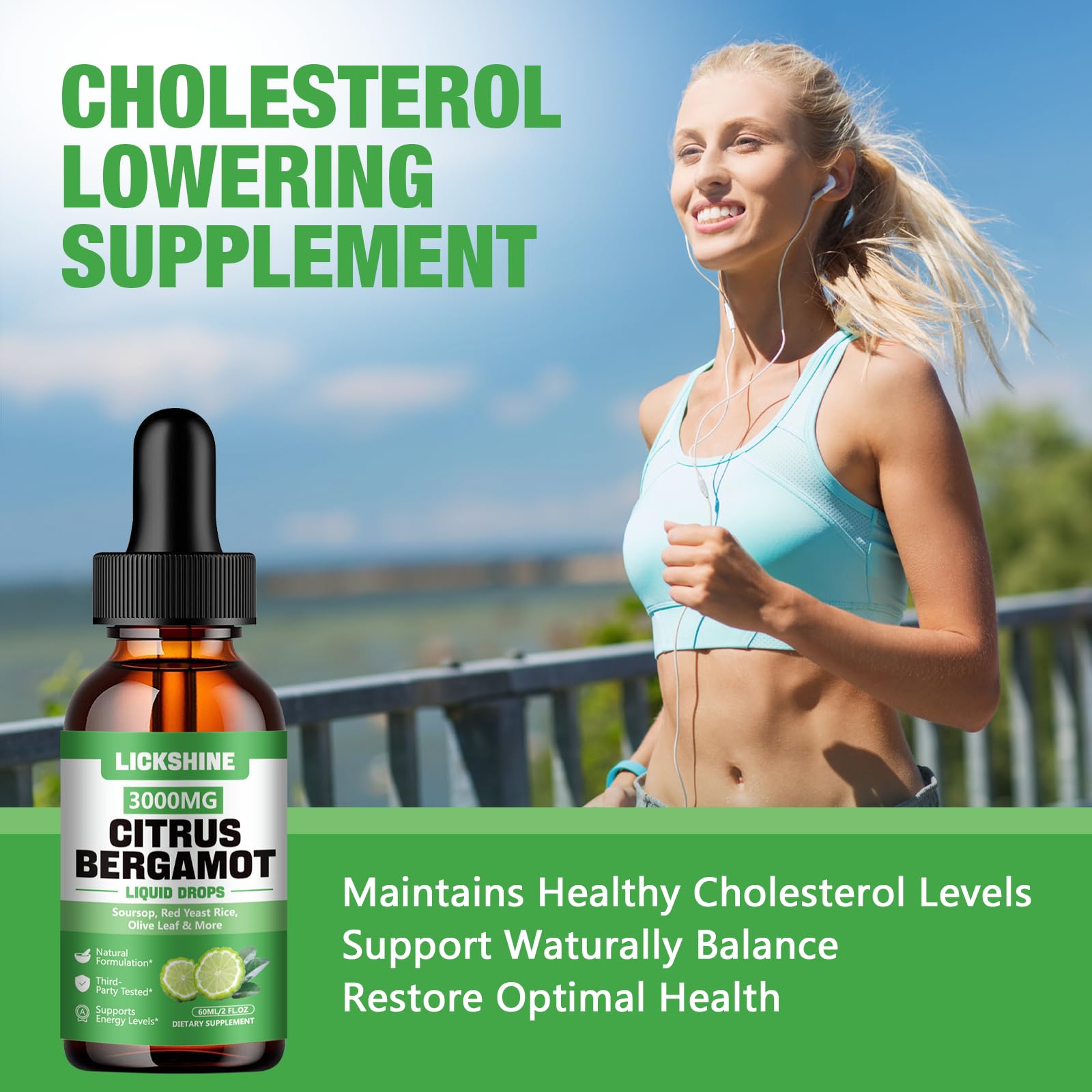 lickshine antioxidant-boost citrus bergamot drops close-up