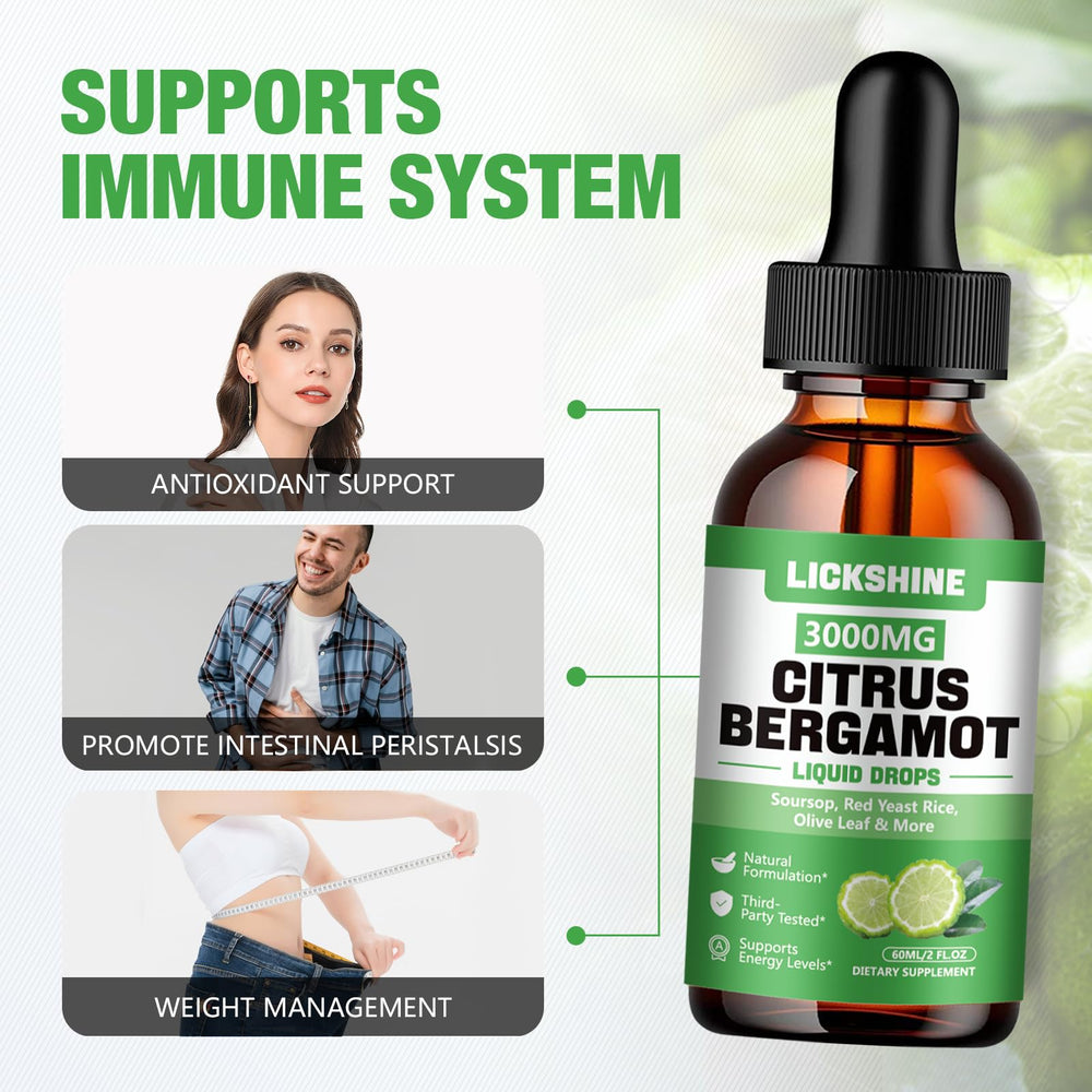 lickshine soursop bitters liquid drops bottle with close-up