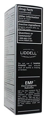 Liddell EMF natural formulation emphasizing gentle ingredients