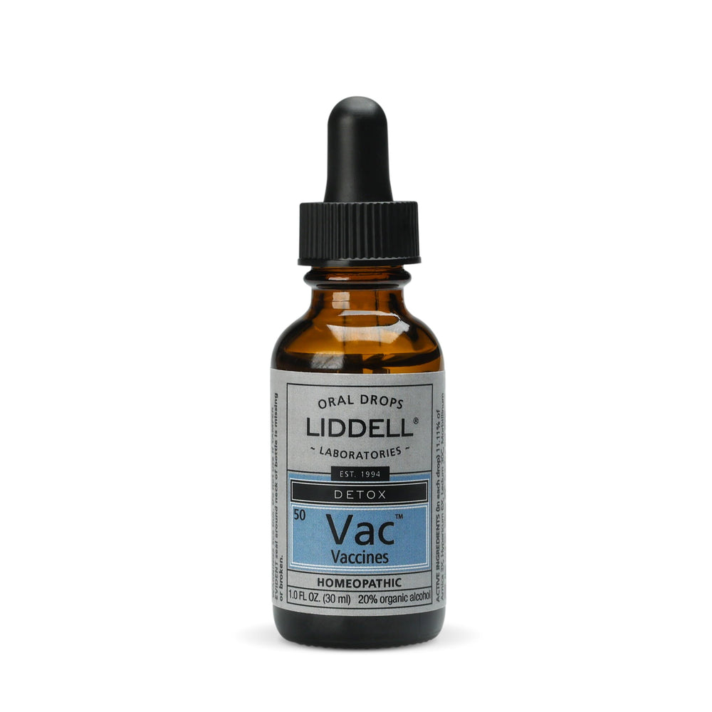 Liddell Vaccine Detox drops dispensing for easy under‑the‑tongue use