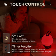 Liderstar red light lamp emits no blue light for warm evenings