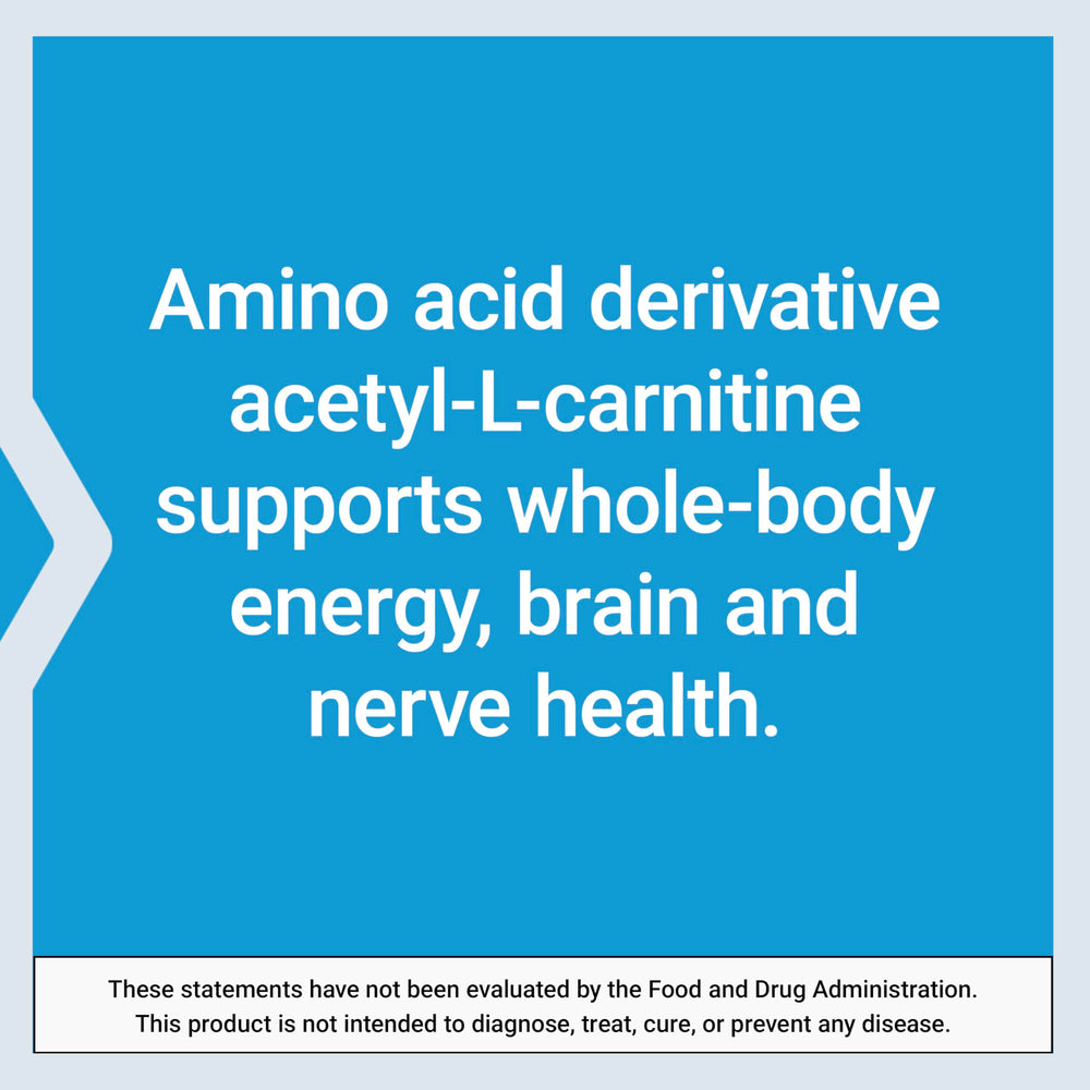 Life Extension Acetyl-L-Carnitine Arginate non-GMO formula
