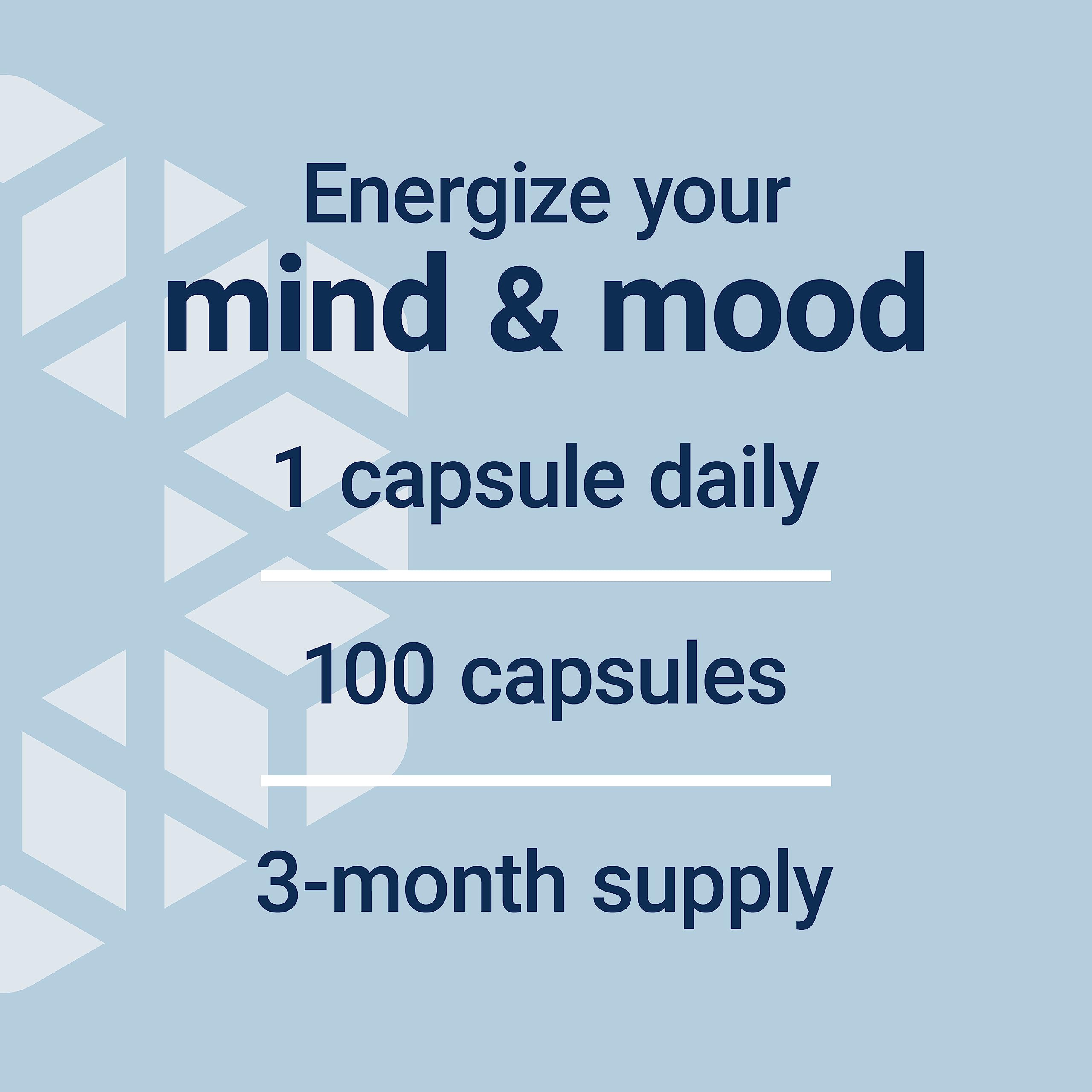 Life Extension Acetyl-L-Carnitine box packaging signals gluten-free and non-GMO quality.