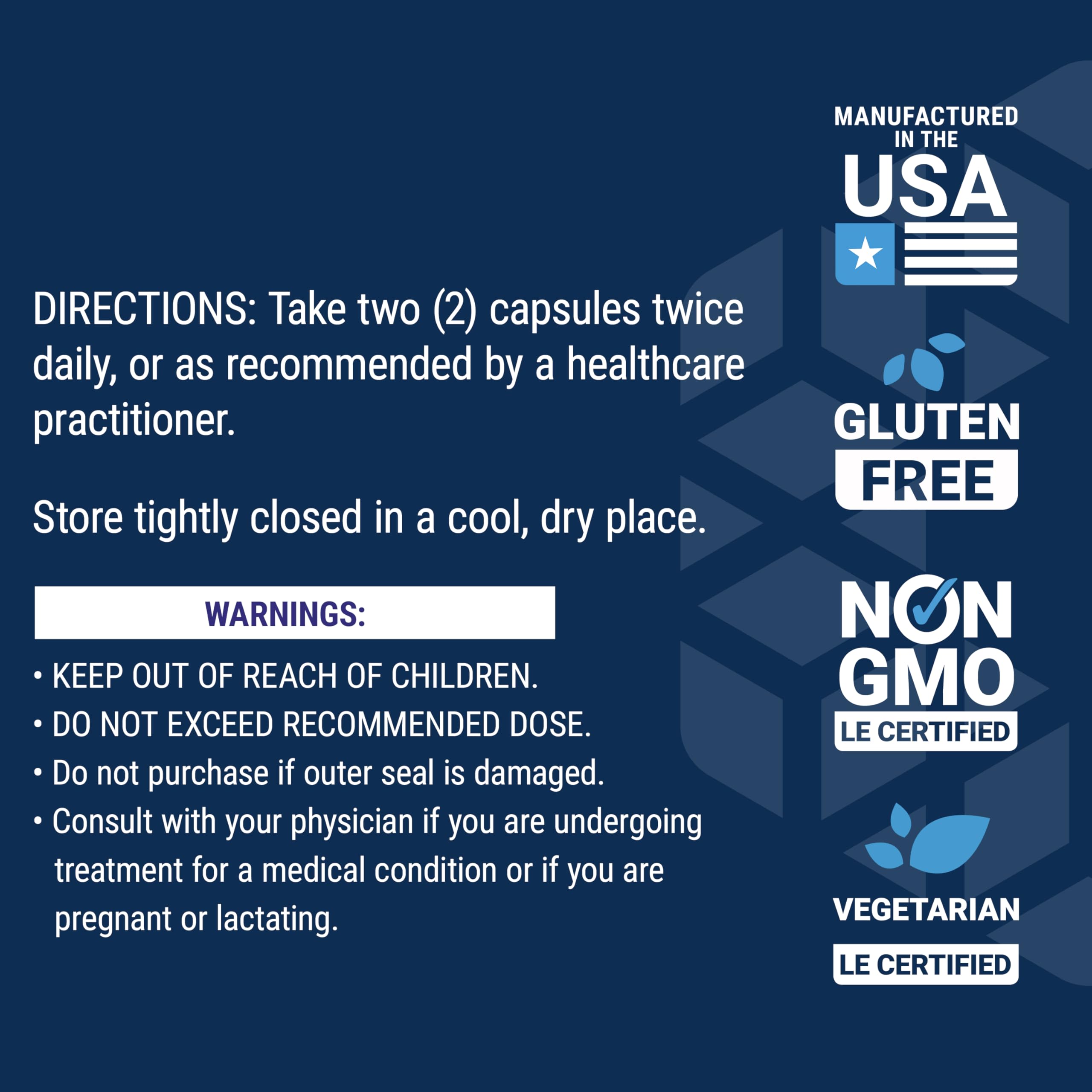 Life Extension Adrenal Energy Formula bacopa bottle label emphasizes cognitive support