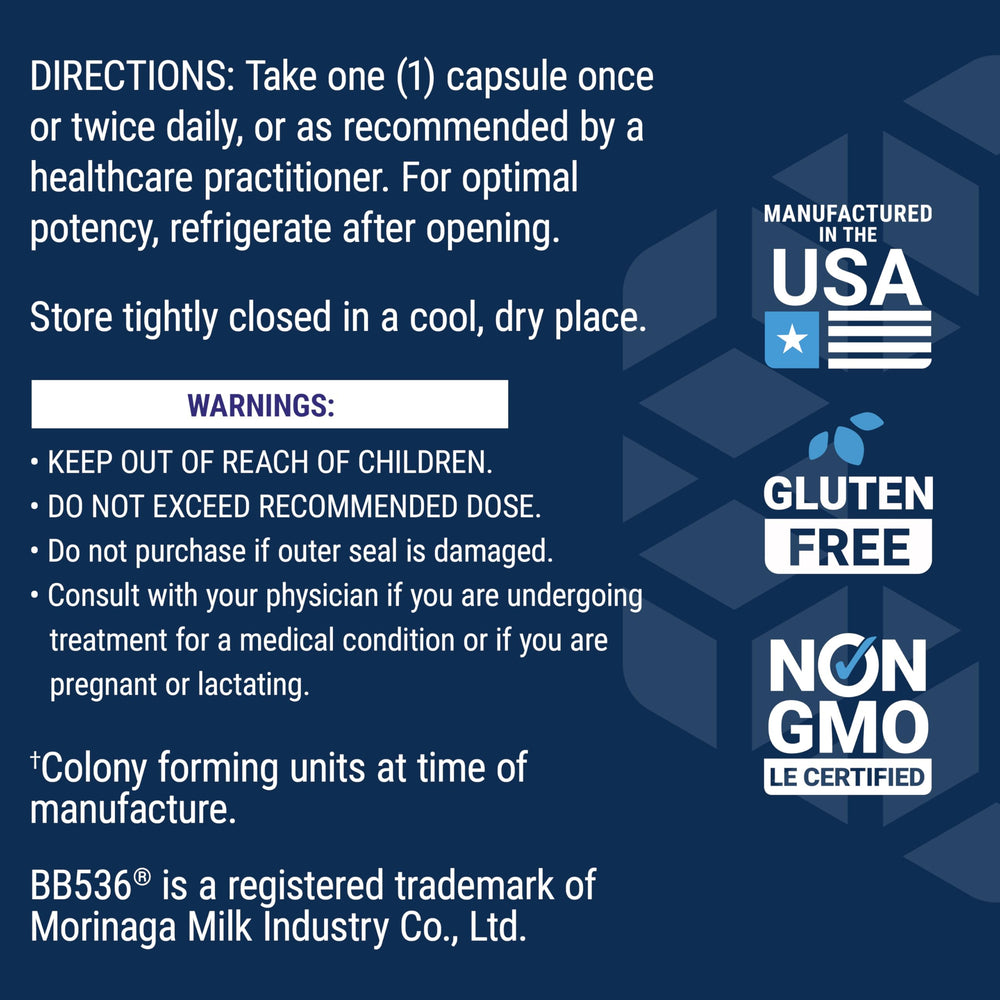 Life Extension Bifido GI Balance vegetarian capsules for daily gut support.