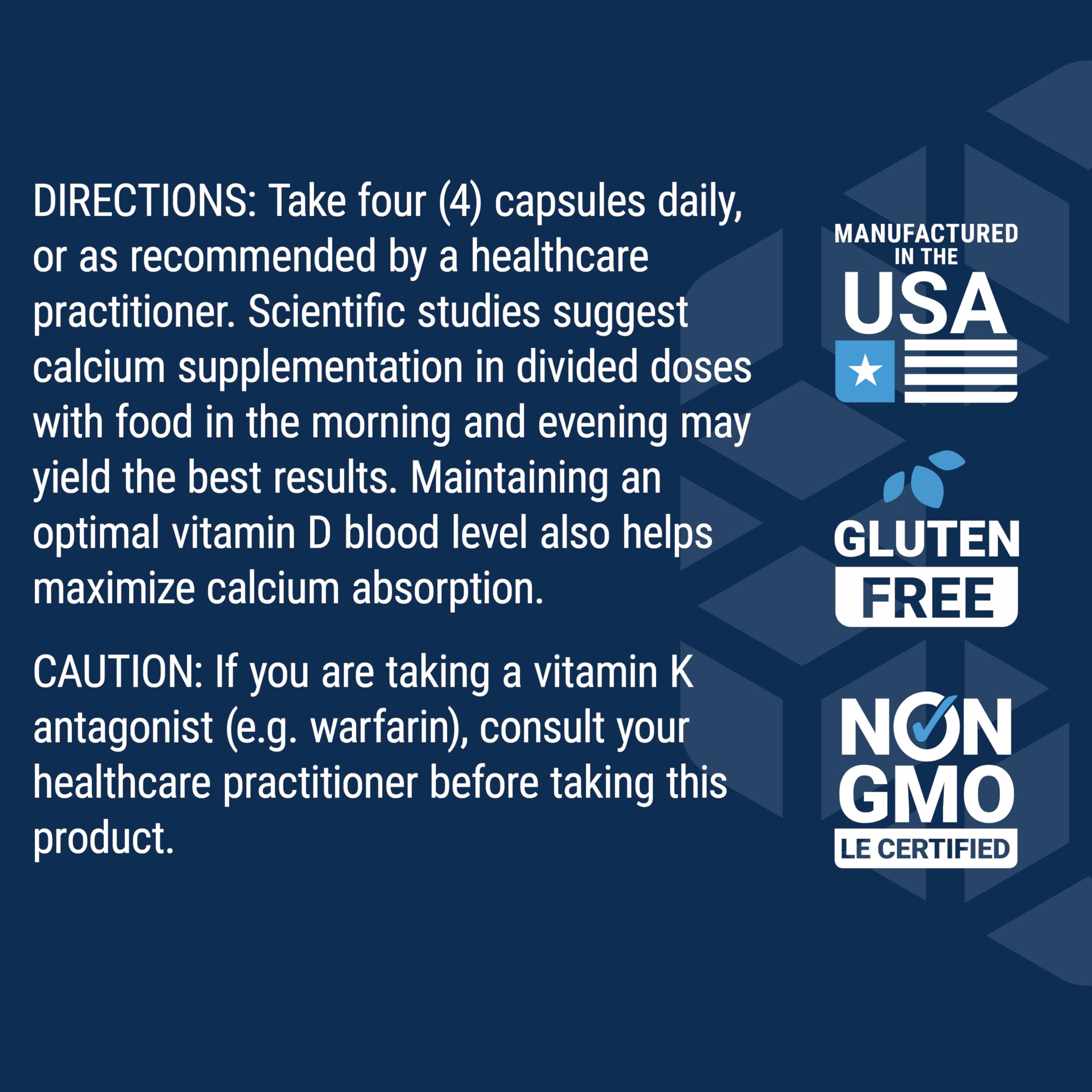 Life Extension Bone Restore Elite daily-dose image suggests easy, routine supplementation.