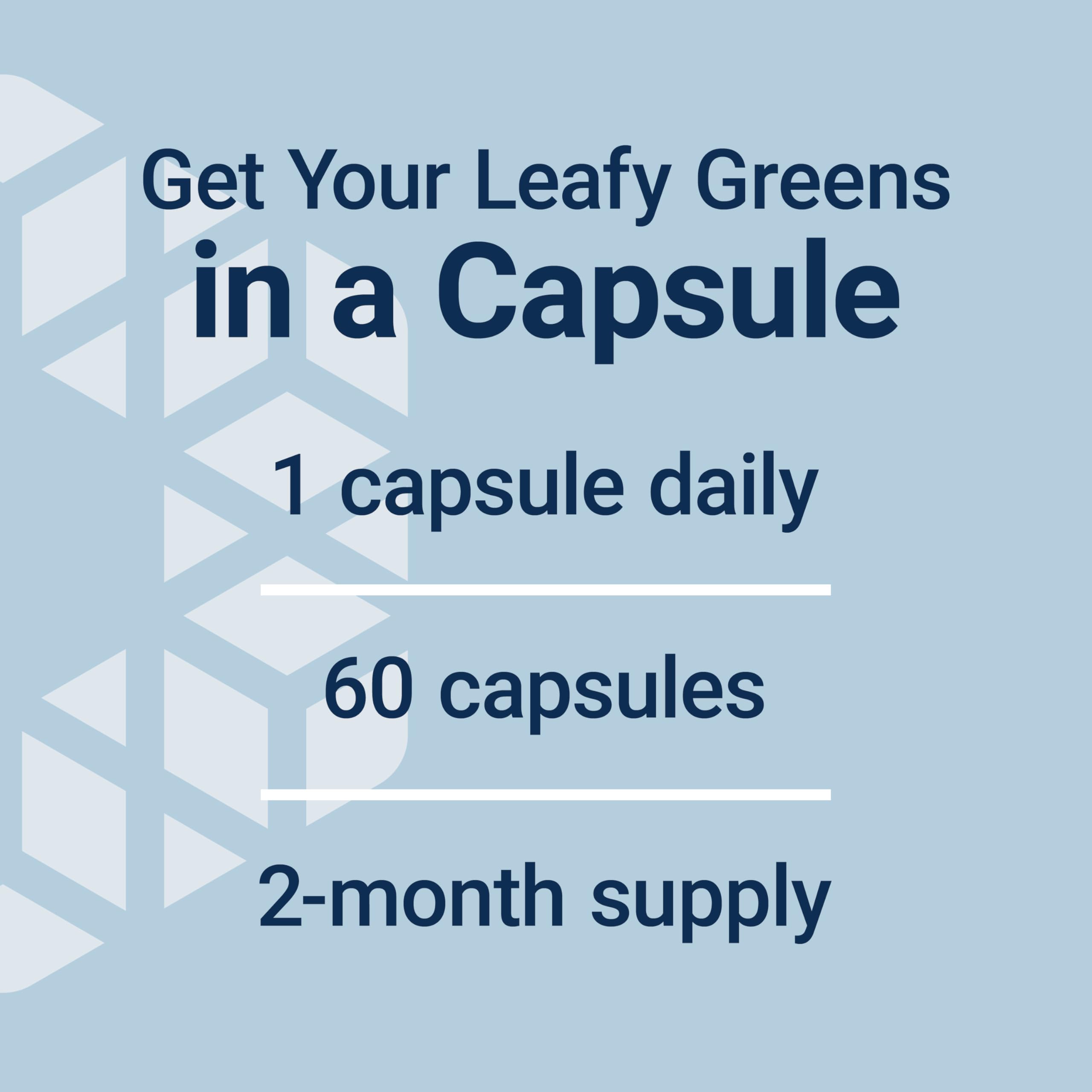 Life Extension cabbage extract capsules close-up, rich nutrient blend