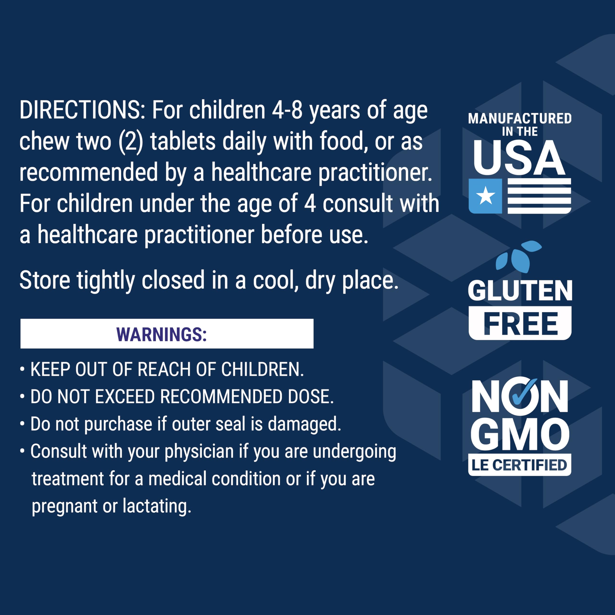 Life Extension Children's Formula Mix kid taking chewable tablet at home