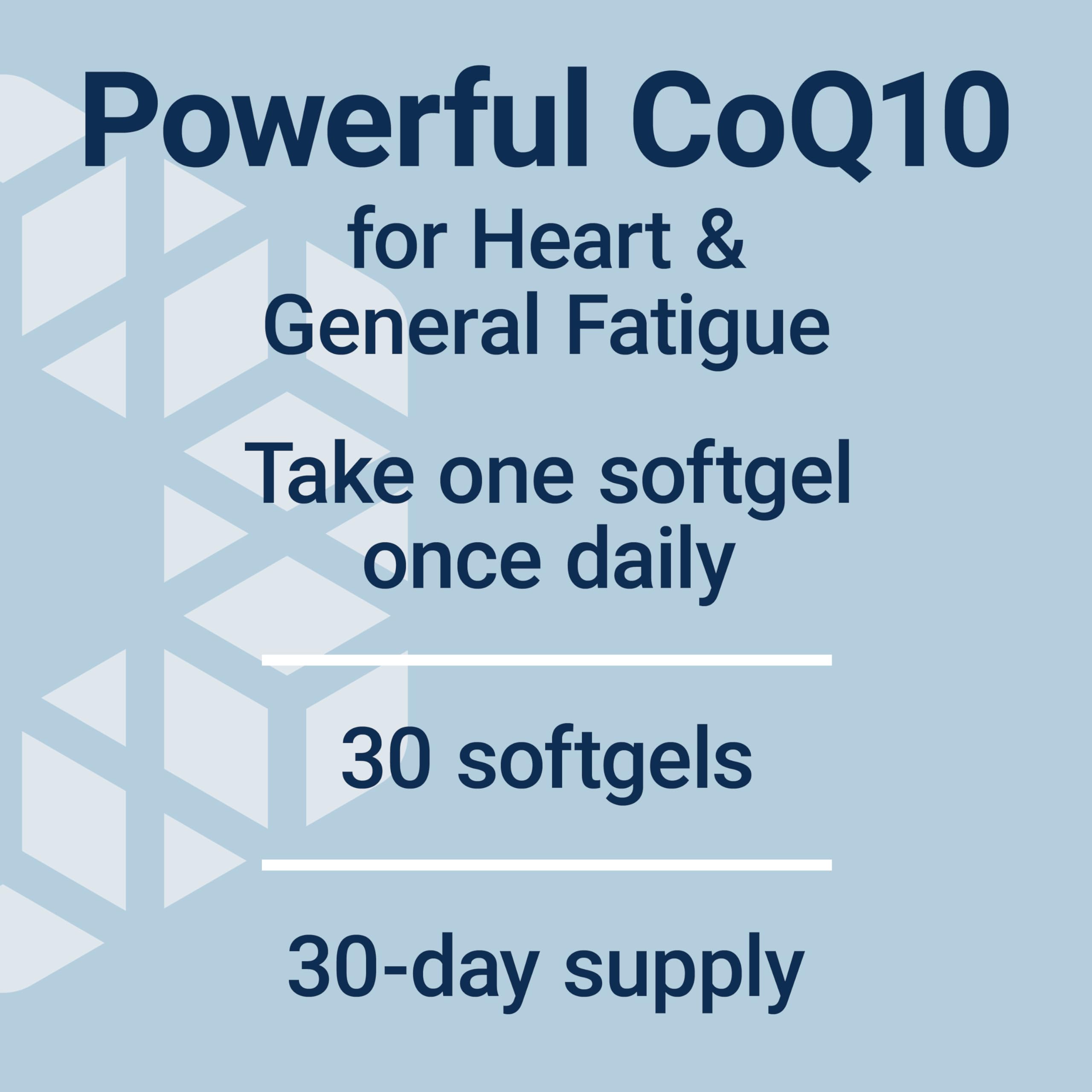 Life Extension CoQ10 bioavailability graph illustrates higher absorption potential.