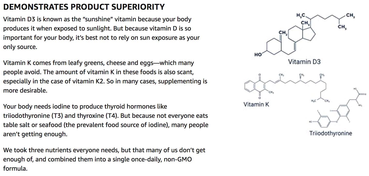 Life Extension D and K sea-iodine certificate of analysis confirms purity.